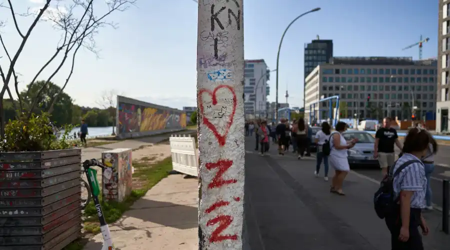 history of the berlin wall timeline
