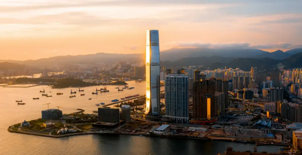 What is the closest Chinese city to Hong Kong